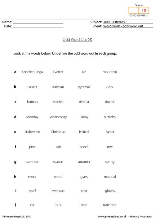 Literacy: Alliteration Animals | Worksheet | PrimaryLeap.co.uk