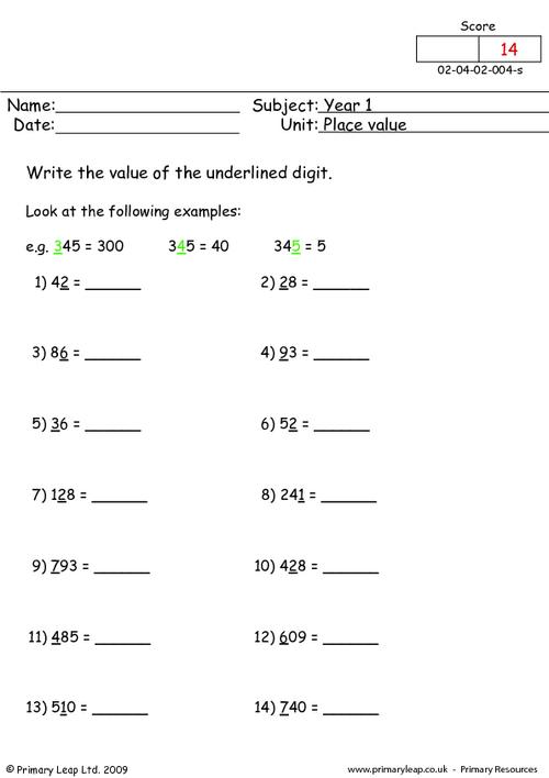 numeracy number sequences worksheet primaryleapcouk