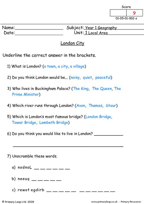 year 1 geography printable resources free worksheets for kids