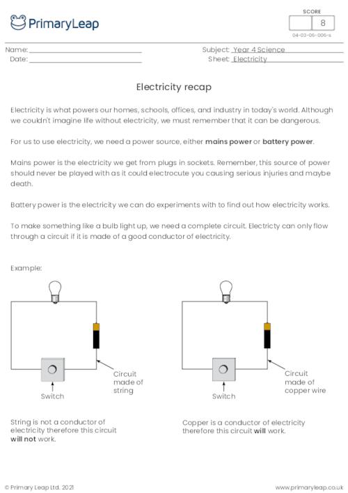 year 4 science printable resources free worksheets for