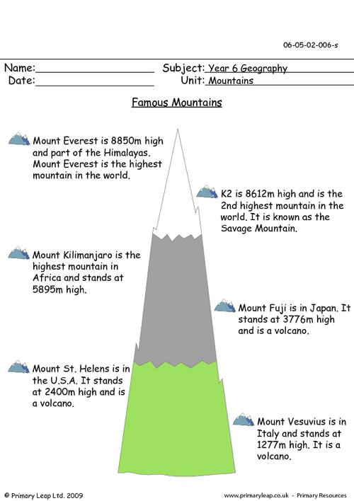 year 6 geography printable resources free worksheets