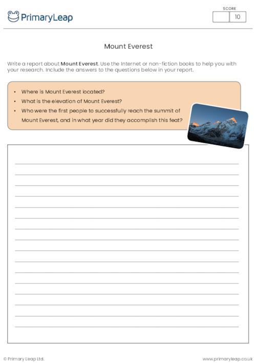 Year 6: Geography Printable Resources & Free Worksheets for Kids