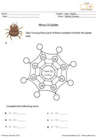Minus 10 spider