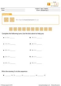 Division by 5
