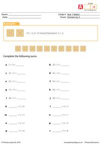 Division by 5