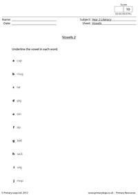 Vowels (2)