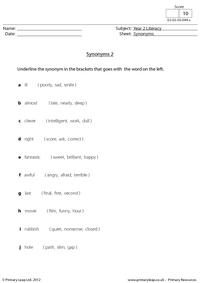 Synonyms 2