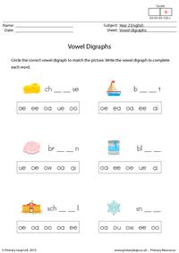 Vowel Digraphs