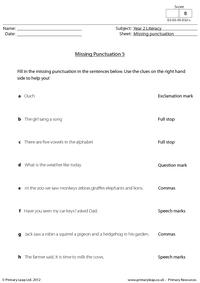 Missing punctuation 5