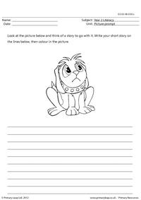 Picture prompt - Little Dog Lost