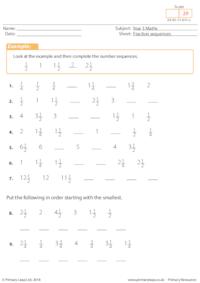 Fraction Sequences
