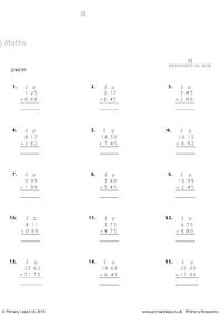 Money Addition 