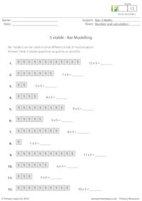 Bar Modelling - 5 xtable