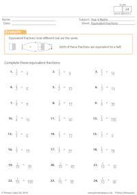 Equivalent Fractions