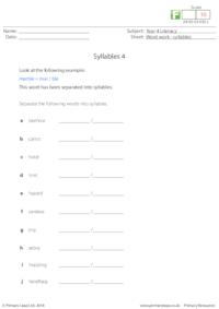 Syllables 4