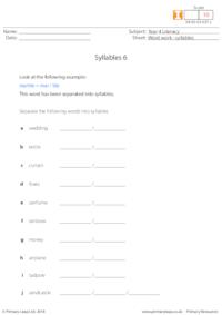 Syllables 6