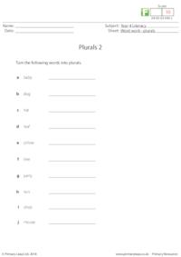 Plurals 2