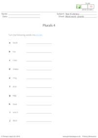 Plurals 4