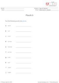 Plurals 6