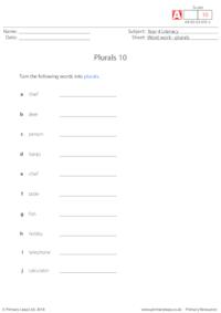Plurals 10