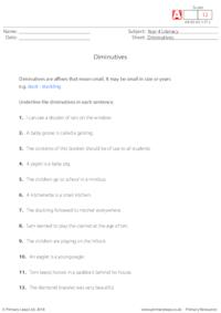 Diminutives 2