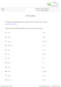 Diminutives 3