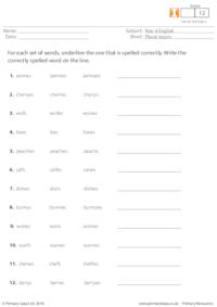 Plural Nouns