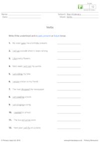 Verb tenses