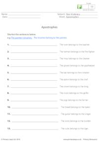 Apostrophes