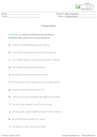 Conjunctions