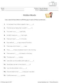 Hidden Words