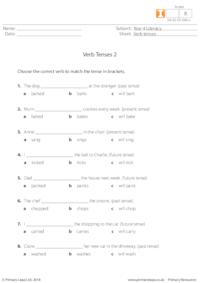 Verb tenses 2