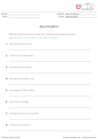 Apostrophes 3