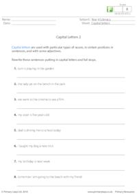 Capital letters 2