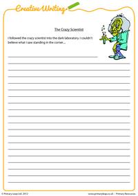 Creative writing - The crazy scientist