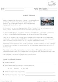Human Habitats