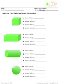 3-D Shapes