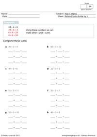 Related facts - Division by 5