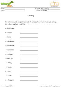 Dictionary