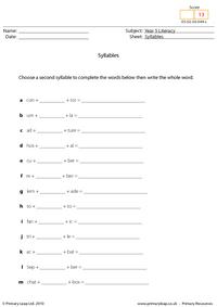 Syllables