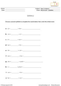 Syllables 2