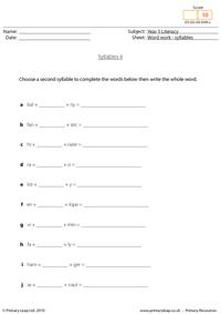 Syllables 4
