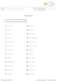 Silent letters 2