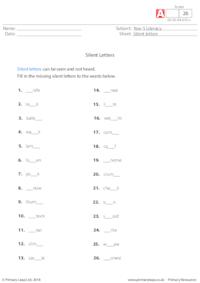 Silent letters 3