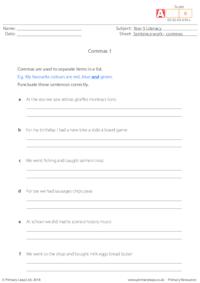 Commas 1