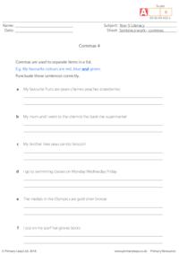 Commas 4