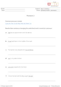 Pronouns 2