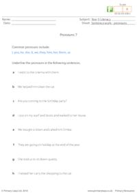 Pronouns 7