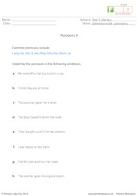 Pronouns 9