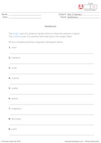 Sentences 3